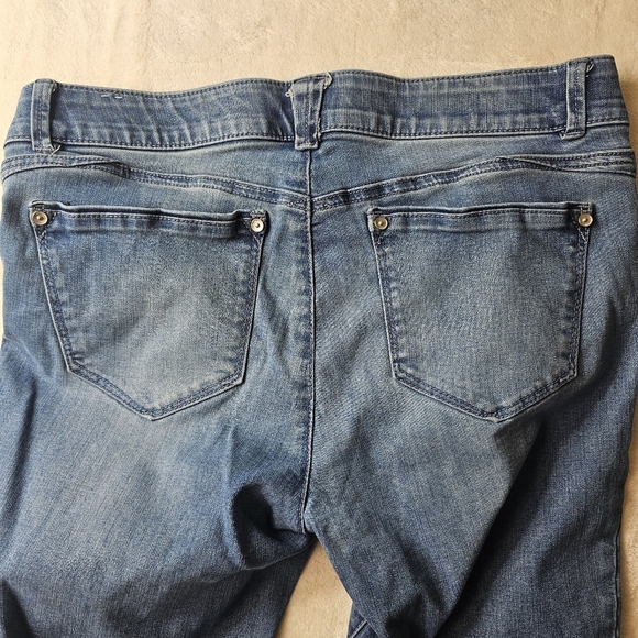 Wit & Wisdom Jeans 12 Skinny Denim Medium Blue Wash - Picture 9 of 11